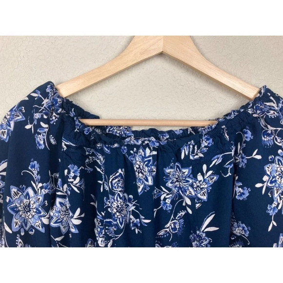 Angie Floral Off the Shoulder Romper Size Small - Picture 7 of 13